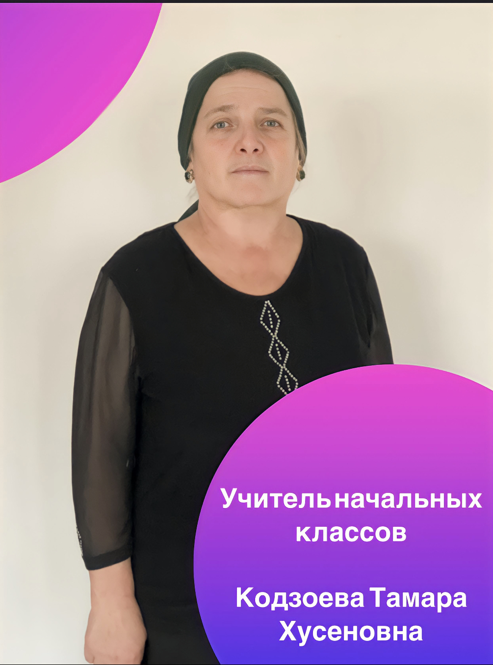 Кодзоева Тамара Хусейновна.